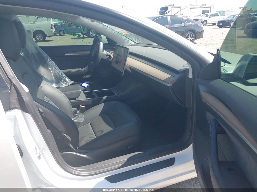 2023 Tesla Model 3 VIN 5YJ3E1EA1PF651414 IAAI salvage auction — FRONT END, Salvage (Texas), sold $7,900 on 2026-08-26 (photo 5)