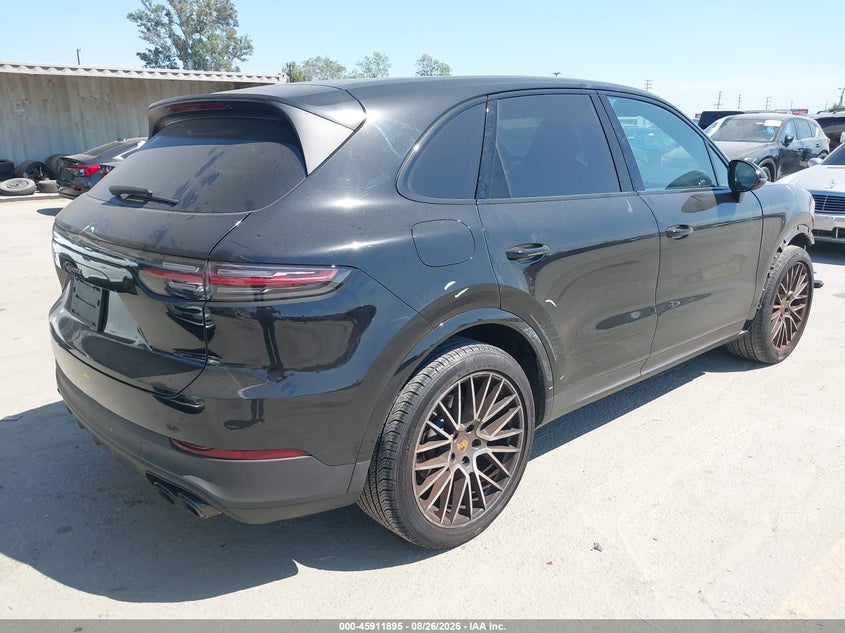 2023 Porsche Cayenne VIN WP1AA2AY5PDA04256 IAAI salvage auction — FRONT END, Wait Title, sold $25,800 on 2026-09-16 (photo 4)