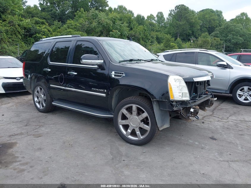 2007 Cadillac Escalade VIN 1GYFK63877R204285 IAAI salvage auction — FRONT END, Salvage (North Carolina), sold $3,050 on 2026-09-02 (photo 1)