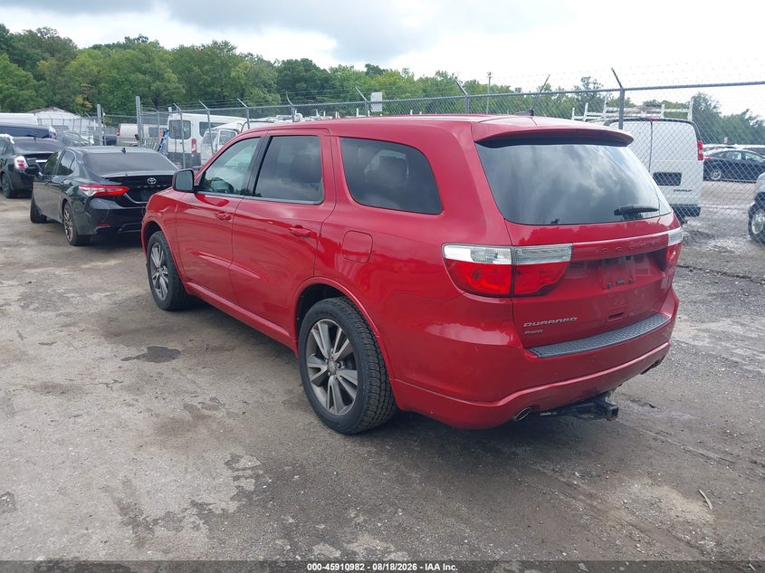 2013 Dodge Durango VIN 1C4RDJAG2DC658694 IAAI salvage auction — SIDE, Salvage - Greater Than 75% (Maryland), sold $925 on 2026-09-08 (photo 3)