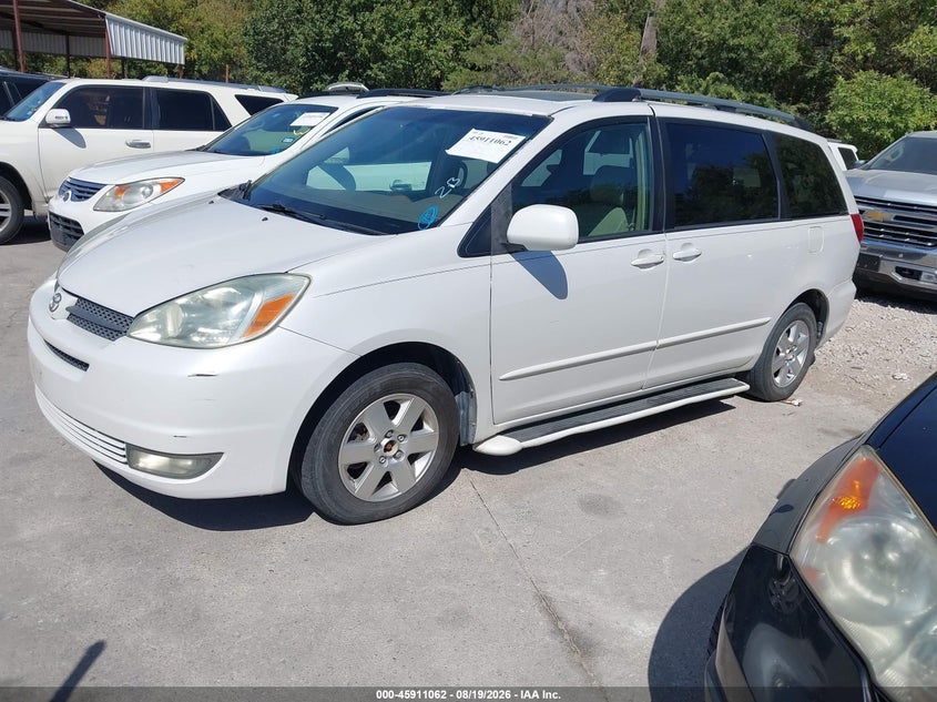 2004 Toyota Sienna VIN 5TDZA22C24S110851 IAAI salvage auction — NORMAL WEAR, Original (Texas), sold $1,275 on 2026-09-03 (photo 2)