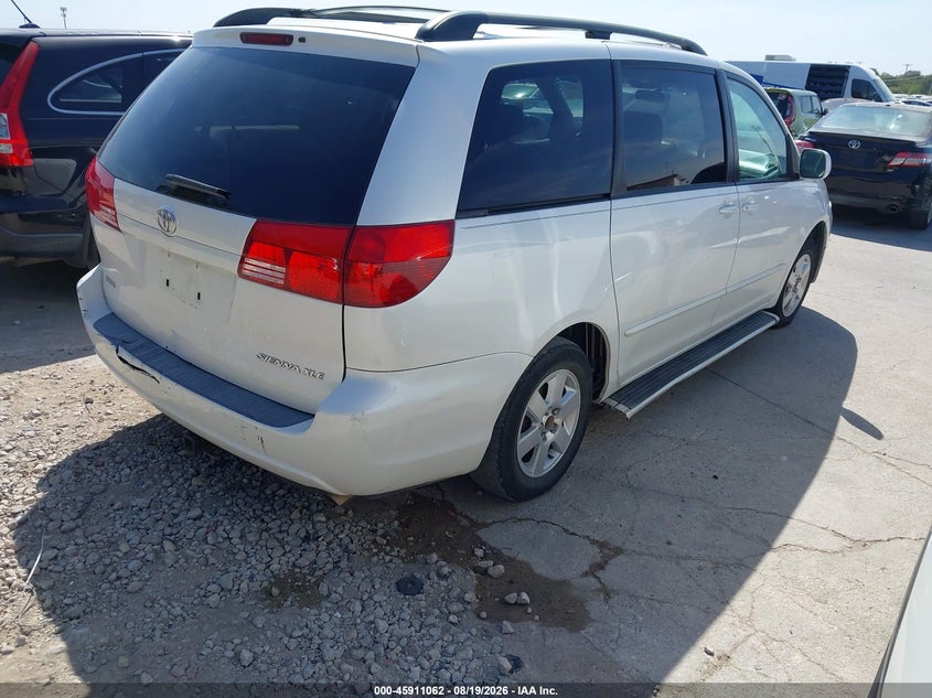 2004 Toyota Sienna VIN 5TDZA22C24S110851 IAAI salvage auction — NORMAL WEAR, Original (Texas), sold $1,275 on 2026-09-03 (photo 4)