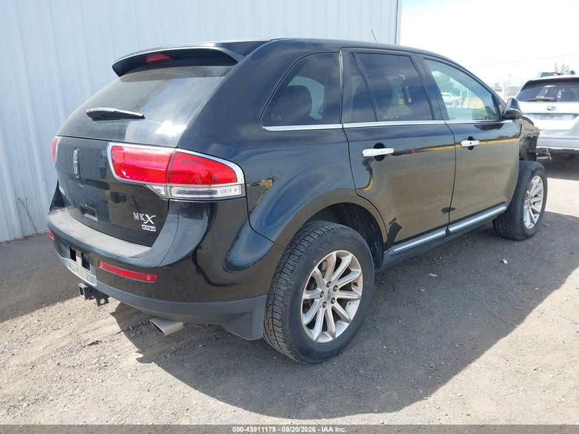 2014 Lincoln Mkx VIN 2LMDJ8JK6EBL05716 IAAI salvage auction — FRONT END, Wait Title, sold $900 on 2026-09-17 (photo 4)