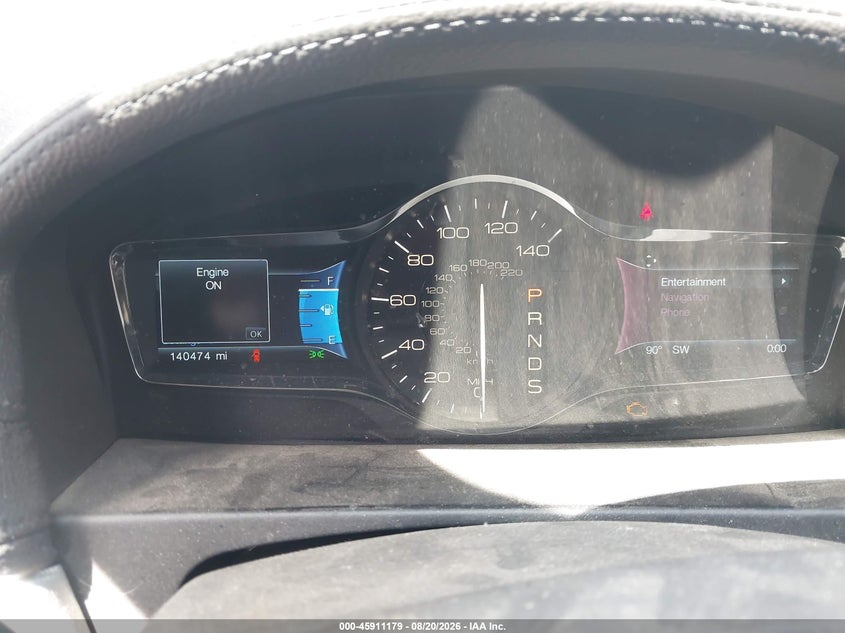 2014 Lincoln Mkx VIN 2LMDJ8JK6EBL05716 IAAI salvage auction — FRONT END, Wait Title, sold $900 on 2026-09-17 (photo 7)