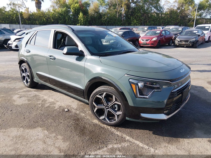 2025 Kia Niro VIN KNDCR3LE6S5238212 IAAI salvage auction — REAR END, Salvage (California), sold $12,600 on 2026-09-04 (photo 1)