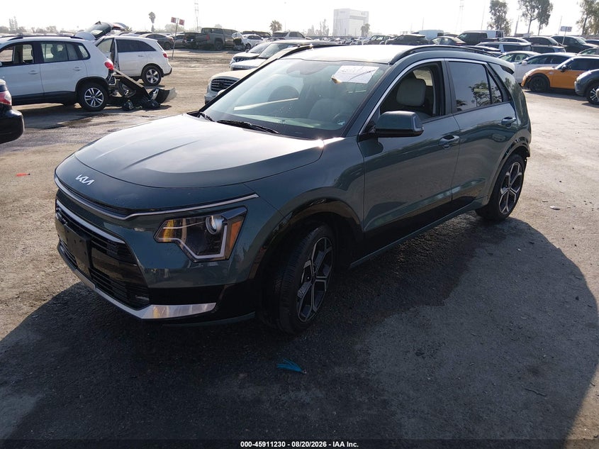 2025 Kia Niro VIN KNDCR3LE6S5238212 IAAI salvage auction — REAR END, Salvage (California), sold $12,600 on 2026-09-04 (photo 2)