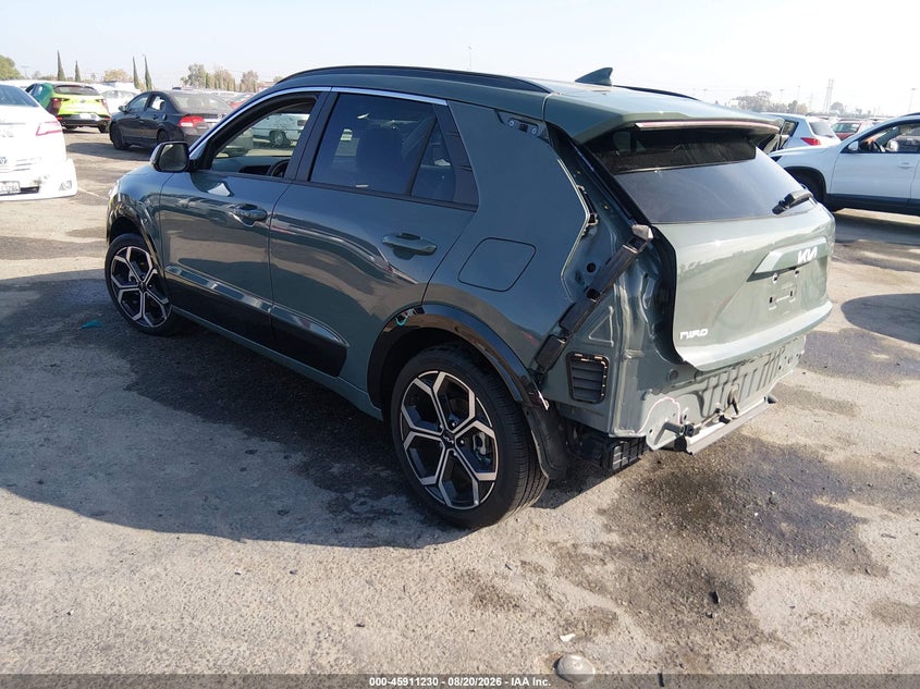 2025 Kia Niro VIN KNDCR3LE6S5238212 IAAI salvage auction — REAR END, Salvage (California), sold $12,600 on 2026-09-04 (photo 3)