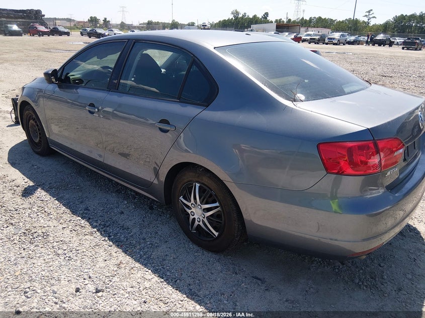 2012 Volkswagen Jetta VIN 3VW2K7AJ6CM411811 IAAI salvage auction — NORMAL WEAR, Clear (Florida), sold $550 on 2026-09-07 (photo 3)