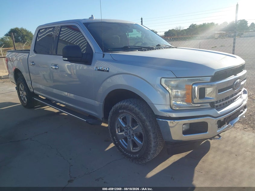 2018 Ford F-150 VIN 1FTEW1EG6JKC22936 IAAI salvage auction — LEFT & RIGHT, Original (Texas), sold $4,850 on 2026-09-10 (photo 1)