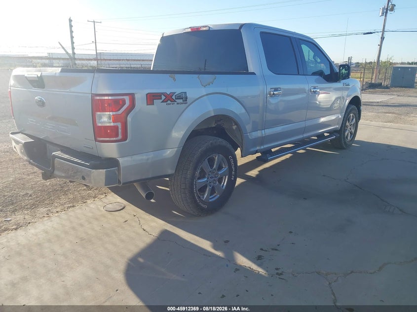 2018 Ford F-150 VIN 1FTEW1EG6JKC22936 IAAI salvage auction — LEFT & RIGHT, Original (Texas), sold $4,850 on 2026-09-10 (photo 4)
