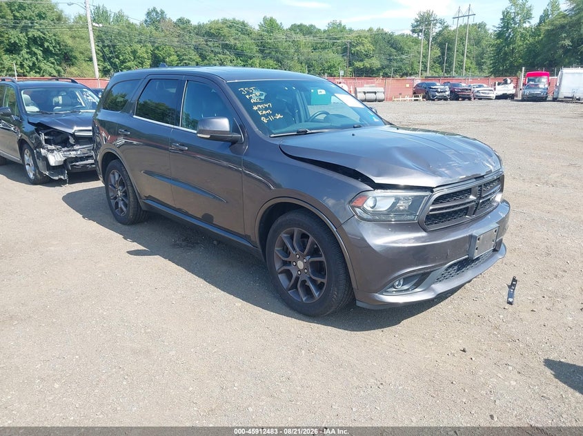 2015 Dodge Durango VIN 1C4SDJCTXFC232881 IAAI salvage auction — FRONT END, Salvage (Idaho), sold $4,800 on 2026-09-04 (photo 1)