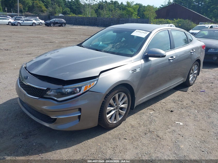 2018 Kia Optima VIN 5XXGT4L31JG268686 IAAI salvage auction — NORMAL WEAR, Wait Title, sold $1,300 on 2026-09-02 (photo 2)