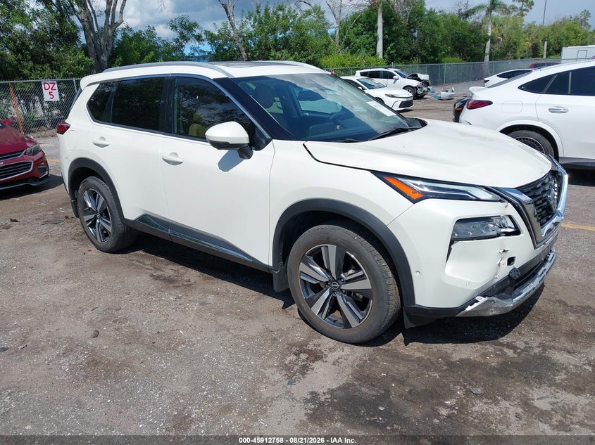 2023 Nissan Rogue VIN JN8BT3DC4PW108672 — IAAI salvage auction photo