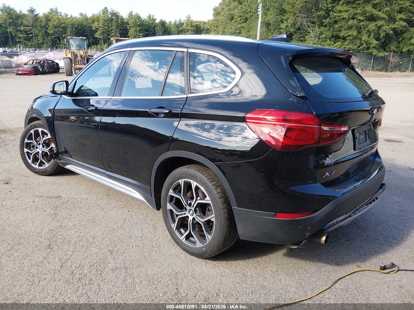 2021 BMW X1 VIN WBXJG9C05M5S28099 IAAI salvage auction — LEFT FRONT, Salvage (Maine), sold $7,000 on 2026-10-05 (photo 3)
