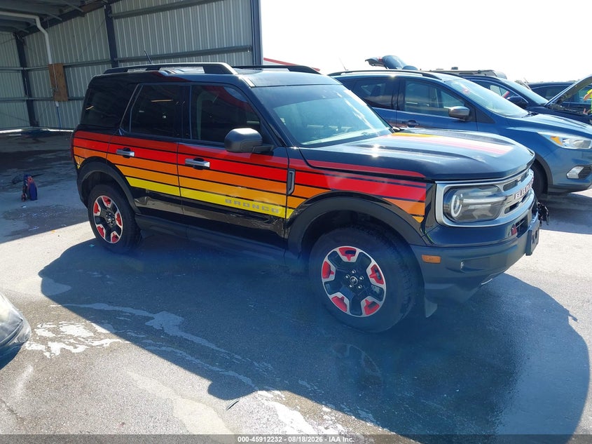 2024 Ford Bronco sport VIN 3FMCR9K67RRF10413 — IAAI salvage auction photo
