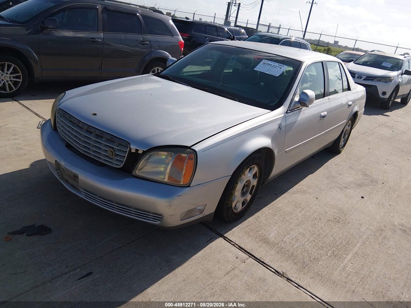 2000 Cadillac De ville VIN 1G6KD54Y4YU213194 IAAI salvage auction — NORMAL WEAR, Original (Texas), sold $200 on 2026-08-28 (photo 2)
