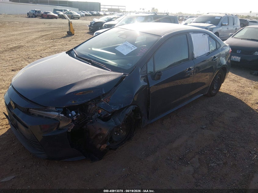 2025 Toyota Corolla VIN 5YFB4MDE2SP279695 IAAI salvage auction — FRONT END, Salvage Title, sold $13,600 on 2026-08-25 (photo 2)