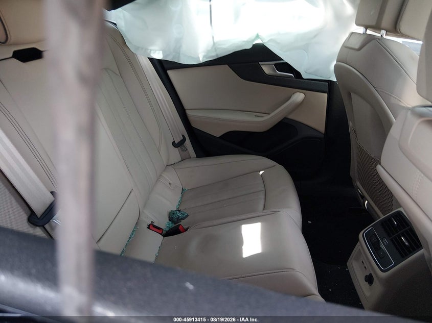 2023 Audi A5 VIN WAUFACF52PA038732 IAAI salvage auction — SIDE, Wait Title, sold $4,250 on 2026-10-20 (photo 8)