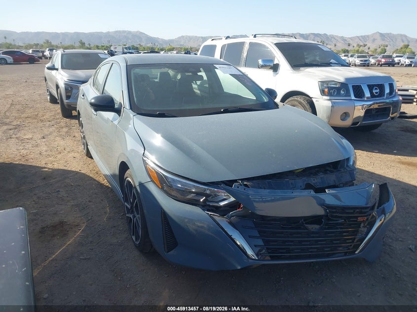 2025 Nissan Sentra VIN 3N1AB8DV4SY280939 IAAI salvage auction — NORMAL WEAR, Salvage Title, sold $10,700 on 2026-08-22 (photo 1)