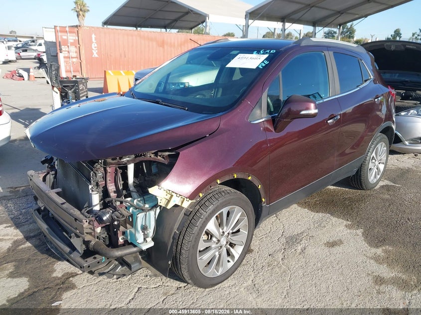 2017 Buick Encore VIN KL4CJESB6HB209131 IAAI salvage auction — FRONT END, Salvage Title, sold $1,325 on 2026-09-15 (photo 2)