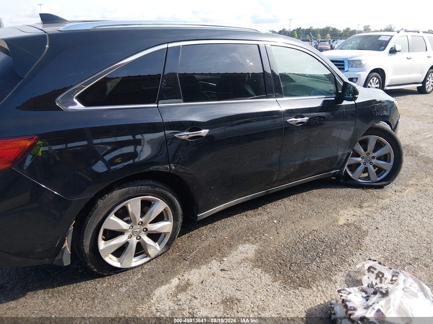 2016 Acura Mdx VIN 5FRYD4H98GB056974 IAAI salvage auction — FRONT END, Wait Title, sold $1,500 on 2026-09-29 (photo 6)