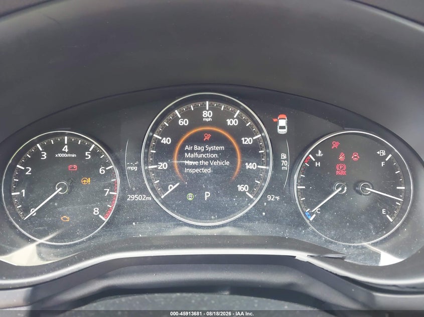 2025 Mazda 3 VIN 3MZBPAAM5SM473210 IAAI salvage auction — SIDE, Wait Title, sold $3,900 on 2026-09-23 (photo 7)
