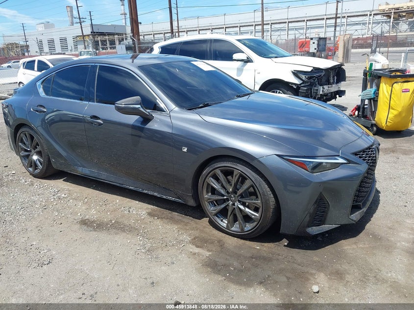 2021 Lexus Is VIN JTHGZ1B2XM5046242 — IAAI salvage auction photo