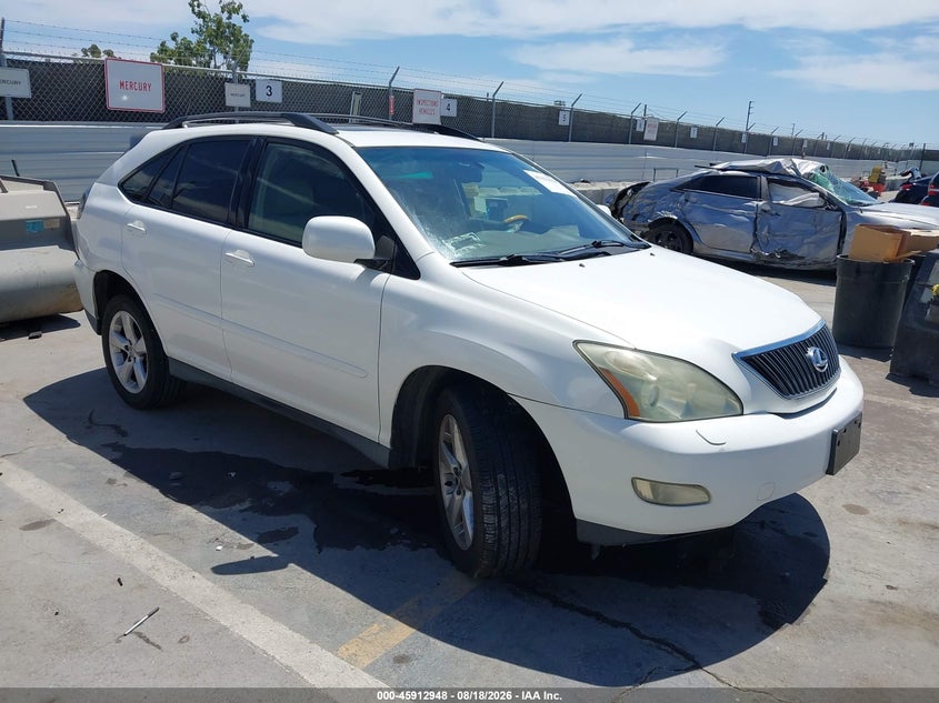 2006 Lexus Rx 330 VIN JTJGA31U460061243 IAAI salvage auction — LEFT FRONT, Salvage (California), sold $1,425 on 2026-08-31 (photo 1)