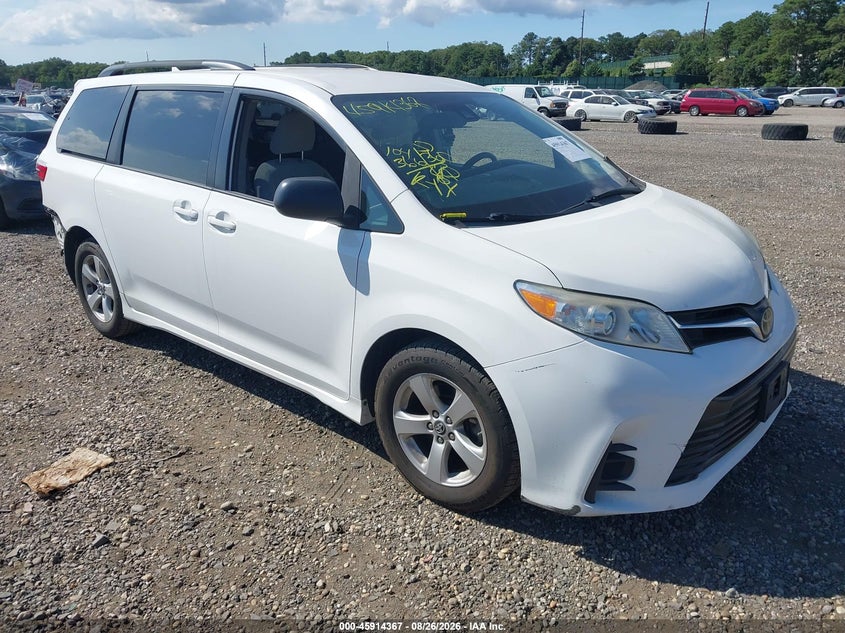 2019 Toyota Sienna VIN 5TDKZ3DC2KS994350 — IAAI salvage auction photo