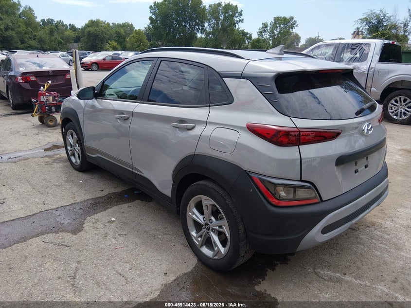 2023 Hyundai Kona VIN KM8K62AB2PU998654 IAAI salvage auction — SIDE, Wait Title, sold $5,600 on 2026-09-08 (photo 3)