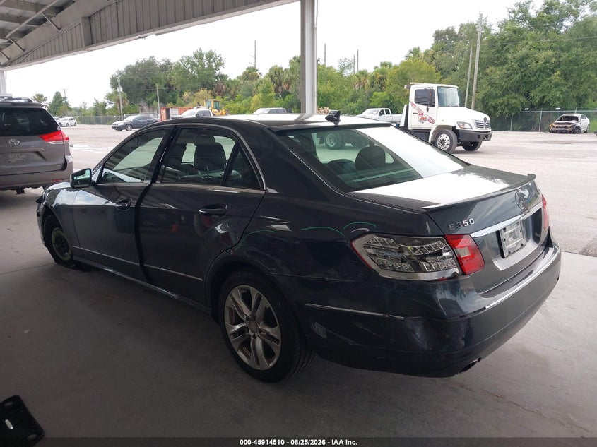 2010 Mercedes-benz E-class VIN WDDHF8HB4AA074996 IAAI salvage auction — LEFT FRONT, Rebuildable (Florida), sold $25 on 2026-09-10 (photo 3)