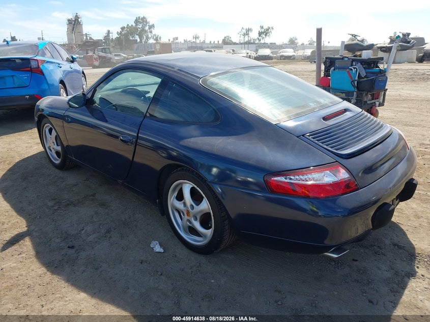 1999 Porsche 911 VIN WP0AA2993XS620435 IAAI salvage auction — RIGHT SIDE, Salvage (California), sold $8,500 on 2026-09-30 (photo 3)