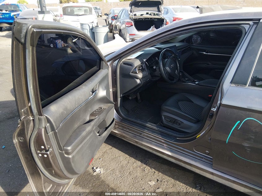 2022 Toyota Camry VIN 4T1G11AK2NU641082 IAAI salvage auction — FRONT & REAR, Salvage Certificate (California), sold $6,200 on 2026-08-24 (photo 5)