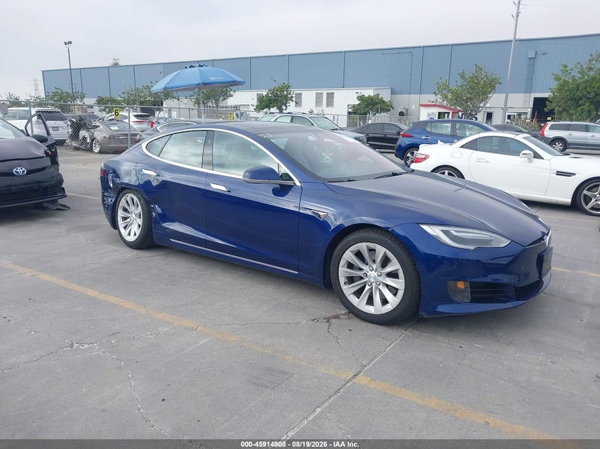 2016 Tesla Model s VIN 5YJSA1E14GF174338 IAAI salvage auction — RIGHT REAR, Salvage (California), sold $5,450 on 2026-09-08 (photo 1)