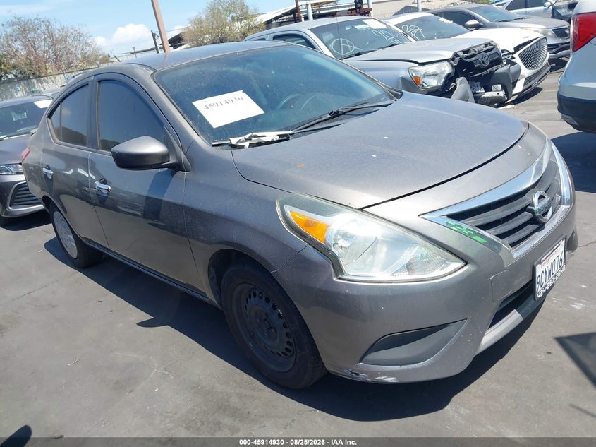 2016 Nissan Versa VIN 3N1CN7AP2GL857102 IAAI salvage auction — REAR END, Salvage Title, sold $1,150 on 2026-10-04 (photo 1)