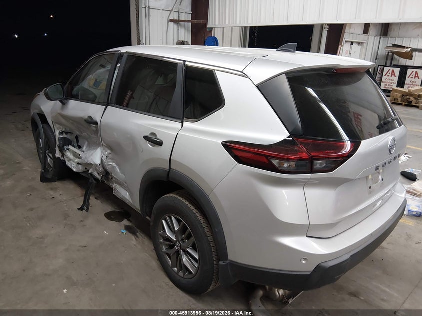 2025 Nissan Rogue VIN 5N1BT3AA1SC817550 IAAI salvage auction — SIDE, Wait Title, sold $0 on 2026-09-25 (photo 3)