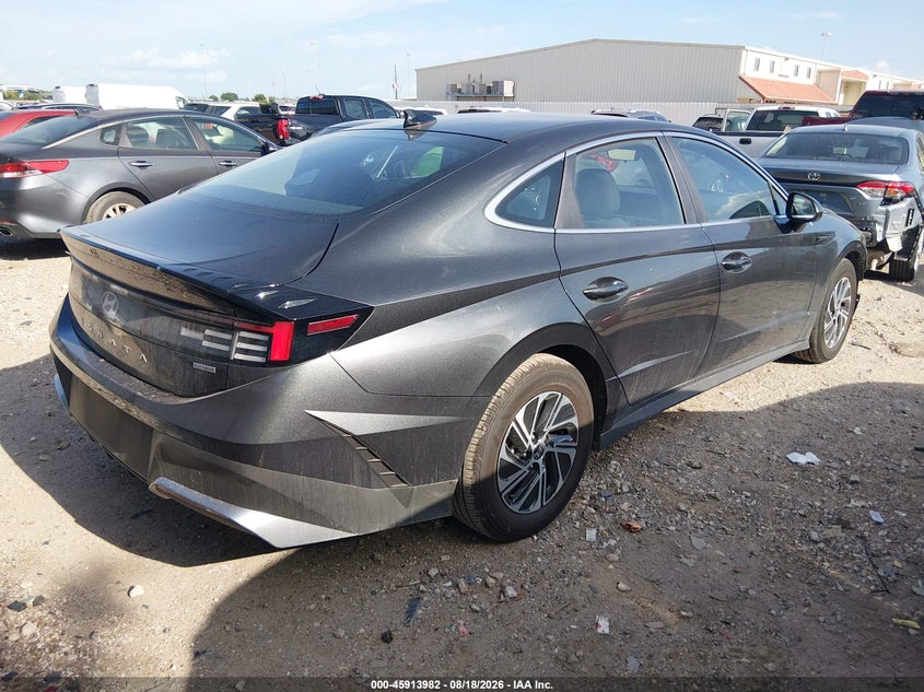 2026 Hyundai Sonata VIN KMHL24JJ6TA157371 IAAI salvage auction — FRONT END, Enterprise Vehicles Clear Only (Texas), sold $16,300 on 2026-08-20 (photo 4)