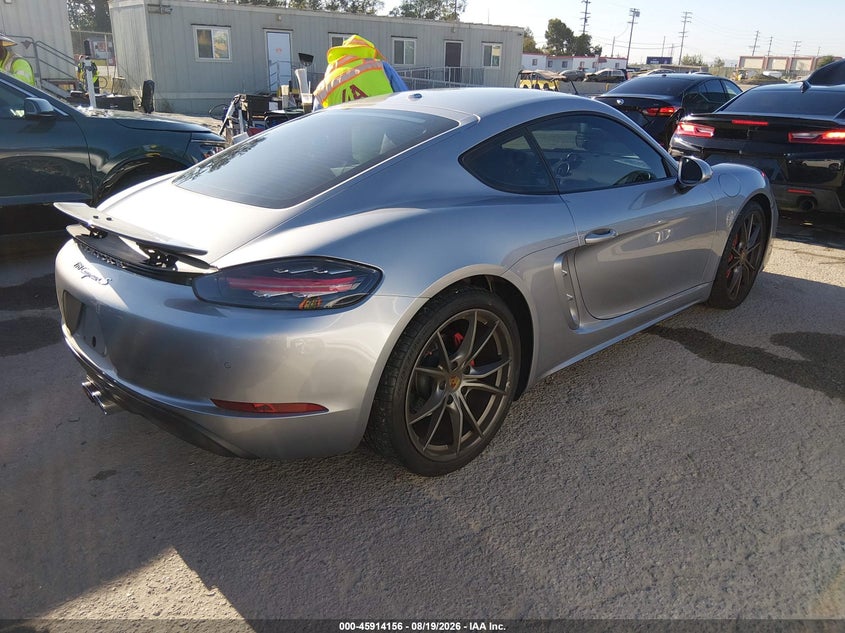 2021 Porsche 718 cayman VIN WP0AB2A88MS275088 IAAI salvage auction — UNDERCARRIAGE, Wait Title, sold $40,525 on 2026-08-31 (photo 4)