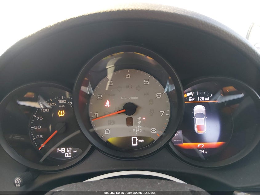 2021 Porsche 718 cayman VIN WP0AB2A88MS275088 IAAI salvage auction — UNDERCARRIAGE, Wait Title, sold $40,525 on 2026-08-31 (photo 7)