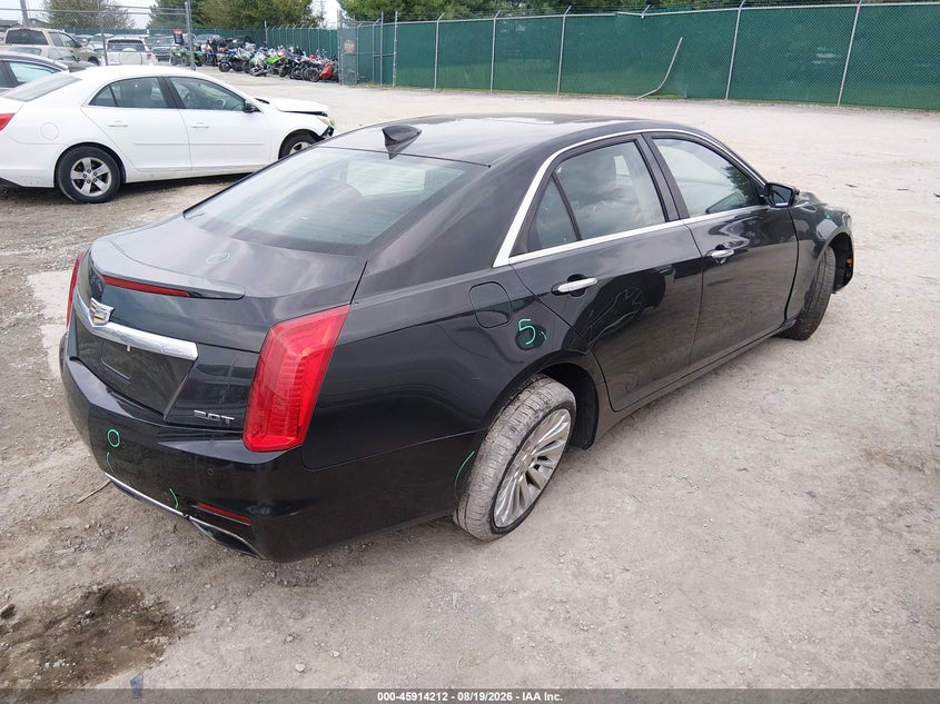 2015 Cadillac Cts VIN 1G6AX5SX9F0118762 IAAI salvage auction — LEFT REAR, Salvage Title, sold $0 on 2026-09-28 (photo 6)