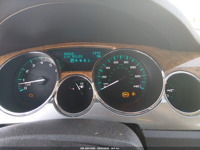 2009 Buick Enclave VIN 5GAER23D09J209172 IAAI salvage auction — FRONT END, Salvage (South Carolina), sold $300 on 2026-09-27 (photo 7)