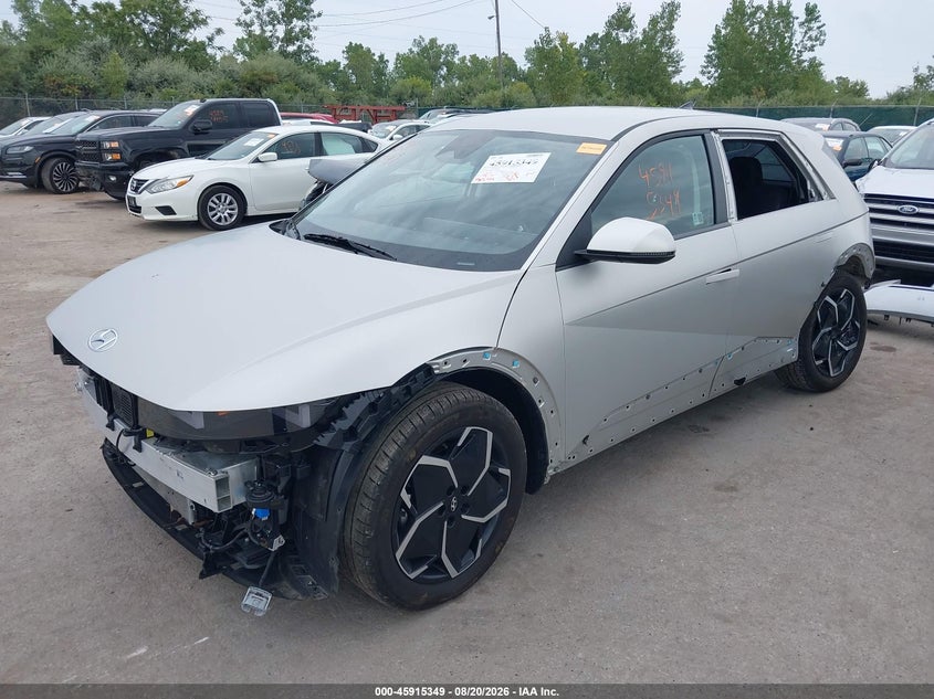 2024 Hyundai Ioniq 5 VIN KM8KNDDF7RU286978 IAAI salvage auction — FRONT & REAR, Salvage (Ohio), sold $10,600 on 2026-08-28 (photo 2)