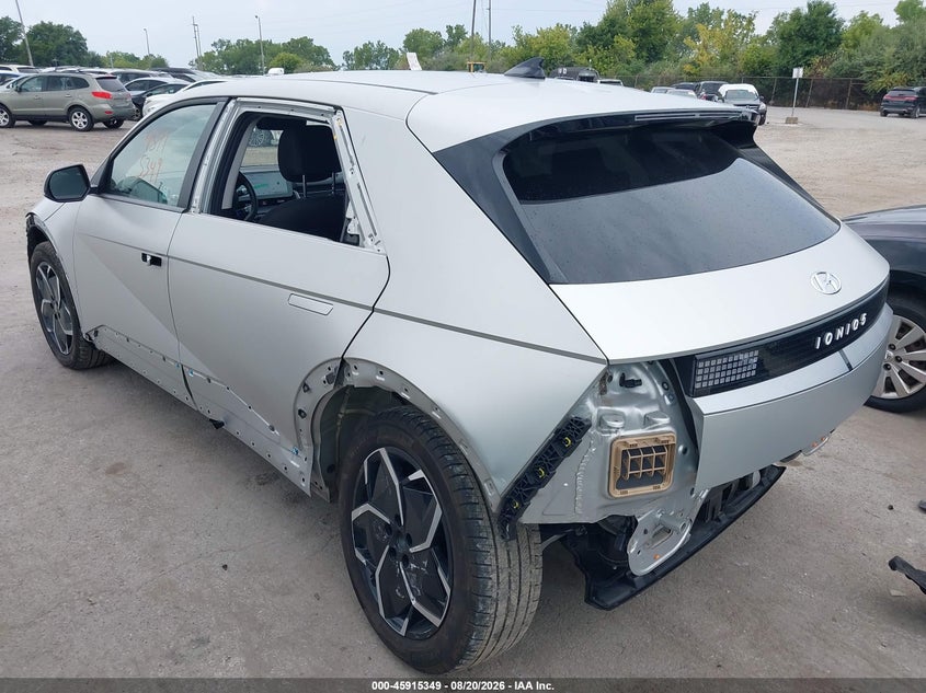 2024 Hyundai Ioniq 5 VIN KM8KNDDF7RU286978 IAAI salvage auction — FRONT & REAR, Salvage (Ohio), sold $10,600 on 2026-08-28 (photo 3)