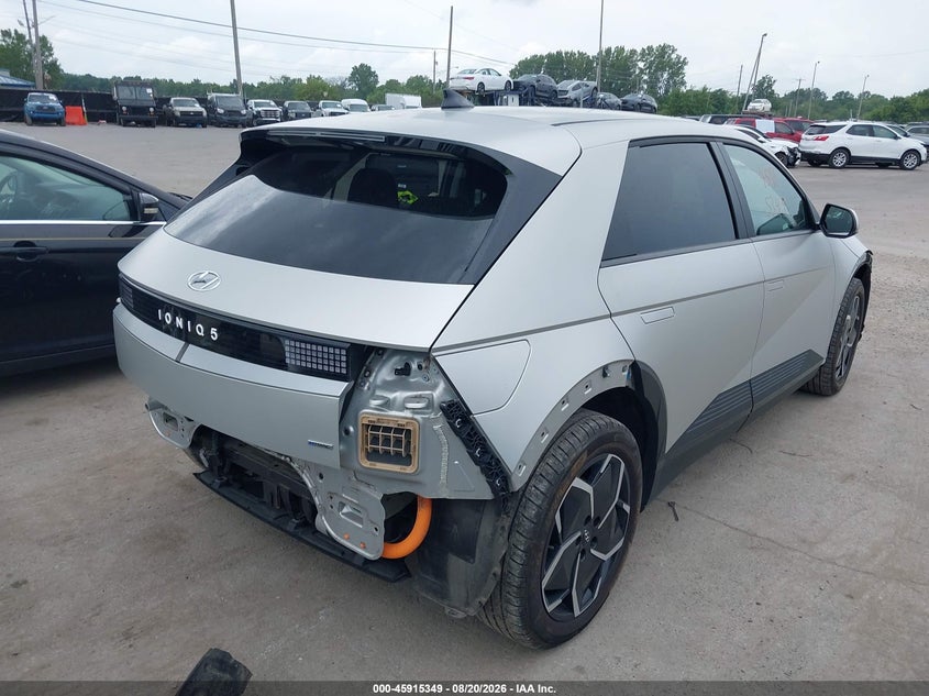 2024 Hyundai Ioniq 5 VIN KM8KNDDF7RU286978 IAAI salvage auction — FRONT & REAR, Salvage (Ohio), sold $10,600 on 2026-08-28 (photo 4)