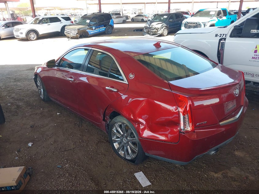 2014 Cadillac Ats VIN 1G6AB5RX5E0169548 IAAI salvage auction — RIGHT FRONT, Salvage (Arizona), sold $625 on 2026-08-24 (photo 3)