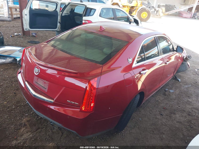 2014 Cadillac Ats VIN 1G6AB5RX5E0169548 IAAI salvage auction — RIGHT FRONT, Salvage (Arizona), sold $625 on 2026-08-24 (photo 4)