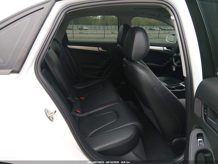2013 Audi A4 VIN WAUAFAFL1DA149704 IAAI salvage auction — NORMAL WEAR, Clear (Tennessee), sold $2,575 on 2026-09-02 (photo 8)