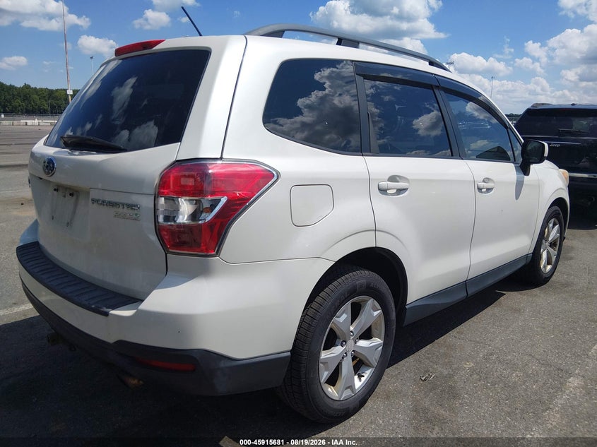 2014 Subaru Forester VIN JF2SJAEC2EH470121 IAAI salvage auction — FRONT END, Clear (New Jersey), sold $25 on 2026-09-07 (photo 4)