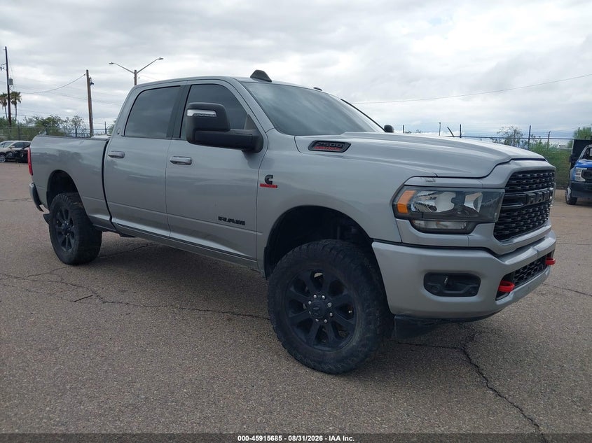 2024 Ram 2500 VIN 3C6UR5DL8RG212900 IAAI salvage auction — THEFT, Wait Title, sold $25,150 on 2026-10-01 (photo 1)