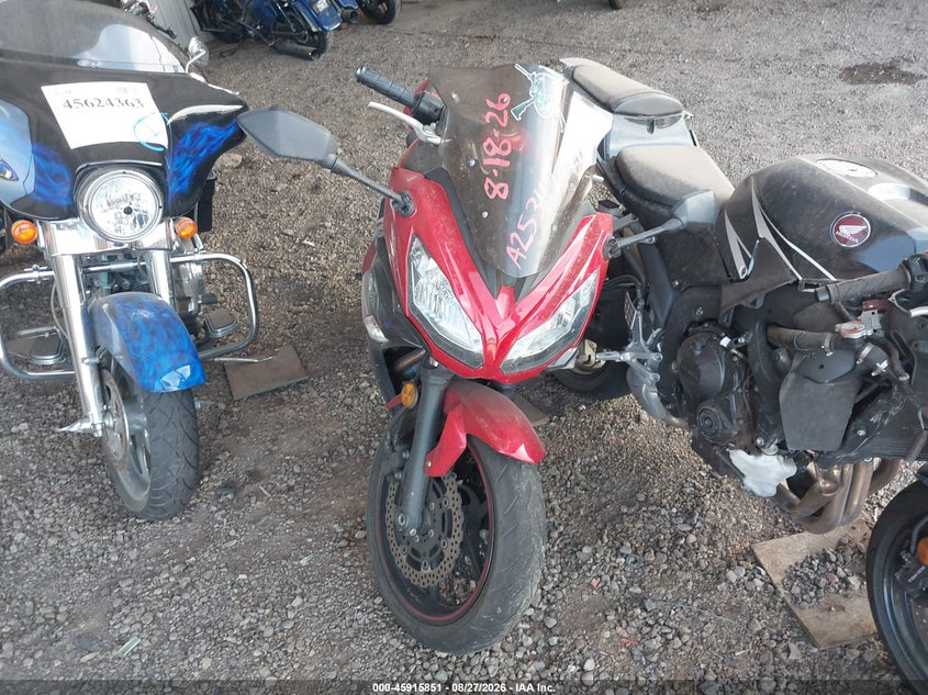 2016 Kawasaki Ex650 VIN JKAEXEF11GDA25374 IAAI salvage auction — NORMAL WEAR, Clear (Arizona), sold $825 on 2026-09-08 (photo 5)